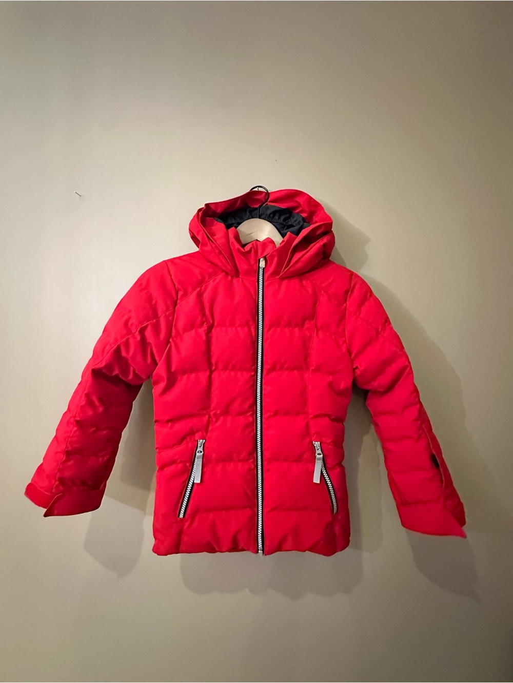 Spyder Atlas Girls Red Winter Ski Jacket Size 8